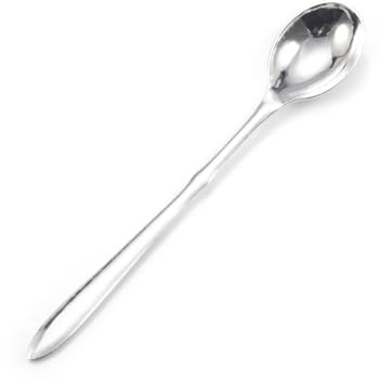 Löffel aus S925-Sterlingsilber, personalisierter Löffel aus 999-Sterlingsilber, luxuriöse Essstäbchen aus Silber, geeignet für die gehobene Gastronomie, hochwertiges (0.026, Kilogramm)