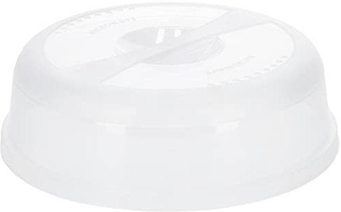 KOTARBAU® Copertura per forno a microonde, trasparente, diametro 24,5 cm