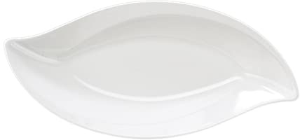 Fukui Craft 51022370 Melamine Large Leaf Planting Pot, 7.5 inches (19 cm), White