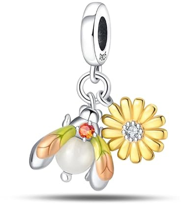 LONGLUCK Breloque en argent 925 pour bracelet Pandora, breloque oeil du diable, pendentif pour bijoux femme