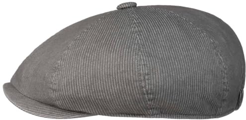Lipodo Cavento Flatcap Schirmmütze gestreift Mehrfarbig Herren Frühling Sommer