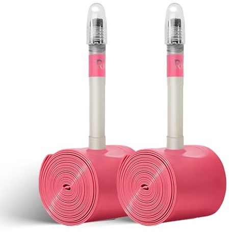 RideNow 19 g TPU-slang, vägcykel, kompatibel med 700 x 18/23/25/28C, 2-pack 700C ultralätt cykelslang med Presta ventil 45 mm