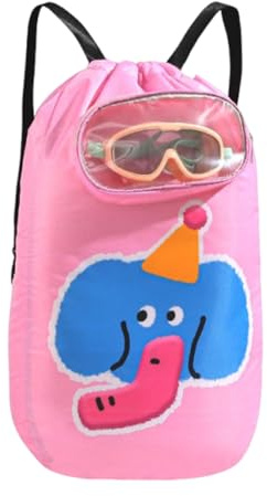 Dewireaey Bolso de Playa Infantil | Mochila para Piscina y Natación | Accesorios de Viaje Impermeables, Mochila de Día de Gran Capacidad Resistente a la para Almacenamiento de Juguetes y Equipo