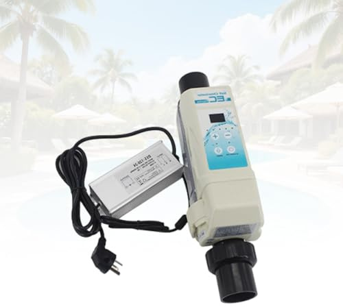 Chlorinateur Au Sel, Système De Piscine Au Sel avec Chlorinateur Intelligent, électrolyseur Spa Et Générateur De Chlore Au pour Piscines Et Jacuzzis(26400 gallons)