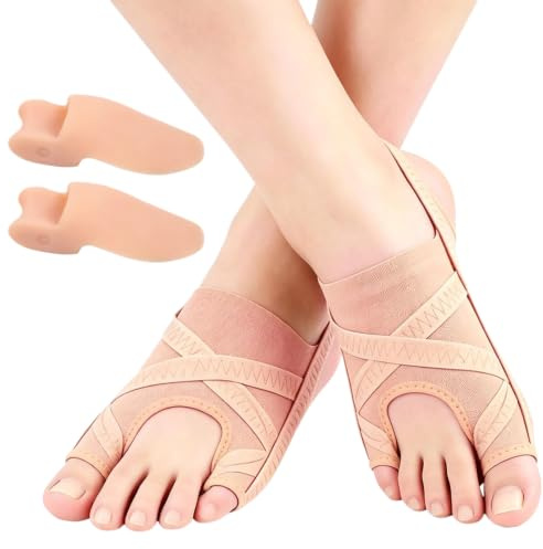 Chaussettes Hallux Valgus Bandage De Ecarteur Orteil, Comprend Une Attelle éCarter Les Orteils, Corrector Doux OrthèSes Corrective Correcteur Chaussettes, Soulagement Pour Gros Orteil Et Kleine Zehen