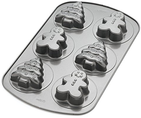 Wilton 2105-1515 - Molde con Formas, Color Gris