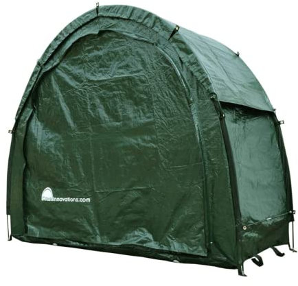 Tidy Tent | Bike Cover Tent | Waterproof Outdoor Storage | Bicycle Cover | Cycle Shelter | Portable Garden Shed System | Rob McAlister Cave Innovations