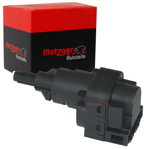 METZGER 0911056 Bremslichtschalter mechanisch Kompatibel mit VW Golf 5 Schrägheck 1K1 6Q0945511 für Linkslenker | 0911056 passend für A3 R8 Altea Cordoba Ibiza Leon