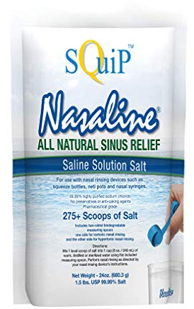 Squip Saline Solution Salt, 24 Ounce Pouch