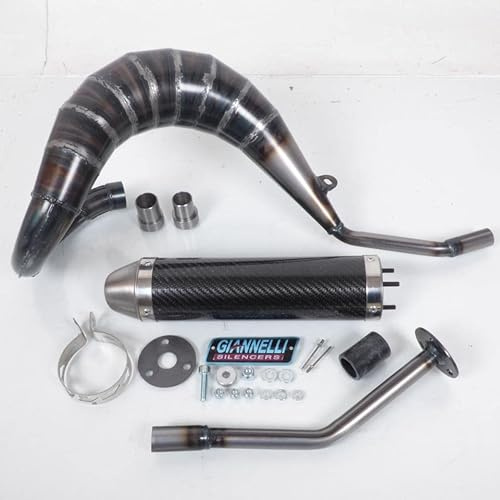 auspuff giannelli für motorrad beta 50 rr enduro 2009 bis 2011 34081hf/34688hf neu