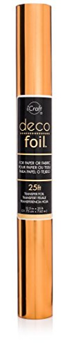 iCraft Deco Foil Value Roll, 12.5 inches x 25 feet, (Copper)