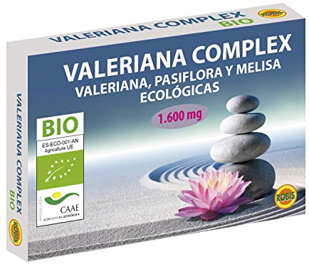 Robis Valeriana Complex Bio Complemento Alimenticio Ecológico - 60 Cápsulas