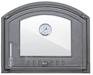 Sellon24® H1208 - Puerta de horno de hierro fundido