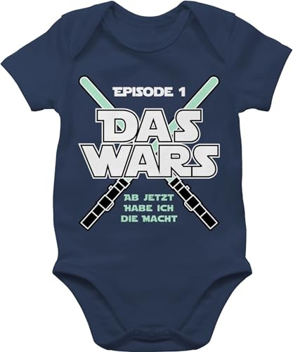 Shirtracer - Baby Body Kurzarm - Zur Geburt - Das wars Jetzt habe ich die Macht I