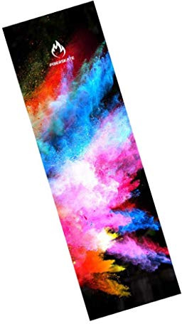 SGerste Skateboard Grip Tape Sheet Longboard Griptape Scooter Grip Tape Cruiser Sandpaper 83x24cm (A)