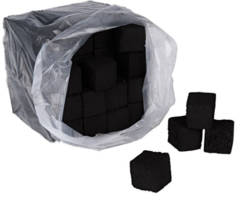 FRESH COCO – Carbón natural para shisha – F26 (cuadrado: 26 x 26 x 26 mm) – 1 kg