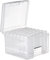 MATANA Photo Storage Box & Seed Storage Box Organiser (5x7) Including 6 Photo Cases & Labels - For 600 Family Photos, Sticker Storage, Crafts Organiser