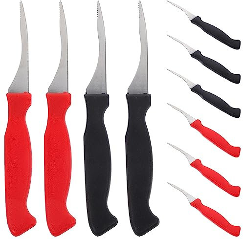 UPKOCH 10 Pièces Éplucheur De Crevettes Acier Inoxydable Déveineur De Crevettes De Cuisine