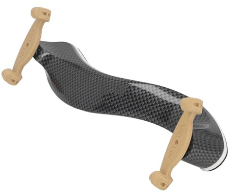 Poggiaspalla per Violino per Dimensioni 4/4 3/4, Supporto Confortevole Angolo Regolabile in Altezza Supporto per Spalla per Violino Supporto per Spalla per Violino, Fibra di