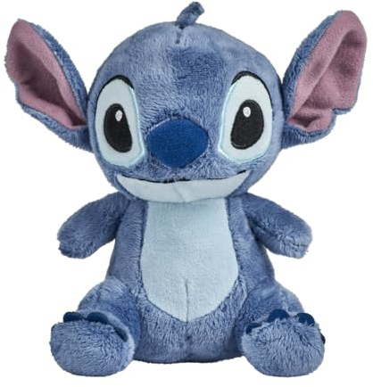 Simba Toys – Disney Stitch Mini Plüschfigur ca 15 cm – superweicher Begleiter mit großen Augen – geeignet ab den ersten Lebensmonaten – passendes Geschenk für kleine Disney Fans zum Kuscheln