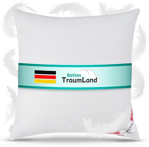 Canada Kissen Soft Feeling PLUS extra weiche Daune Federn 80x80 cm