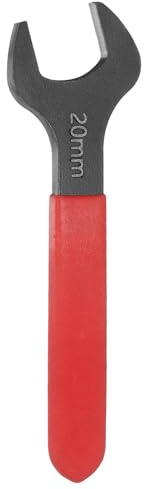 QUARKZMAN 20mm Llave Universal Métrica de Boca Fija Simple 15 Grados Ángulo