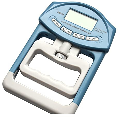 Dinamometro, EH101 90 kg/198ib digitale LCD Misurazione della misurazione potenza dell'impugnatura a mano dinamometro per lo sport domestico