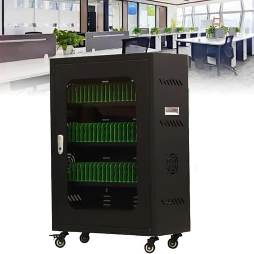 Portable Charging Mobile Phone Cabinet with USB Charging Stations and Lockers for Secure Recharging in Public Spaces