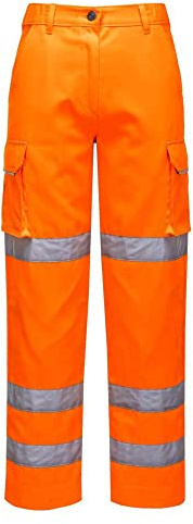 Portwest Men's Lw71 Ladies Hi-Vis Trousers (Pack of 1)