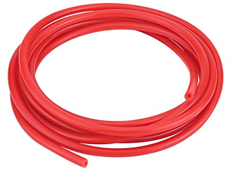 mumisuto Silikonschlauch, 5 Meter Unterdruckschlauch 4mm, PVC Schlauch für Wasser- und Luftschläuche, Hochelastisch & Stark