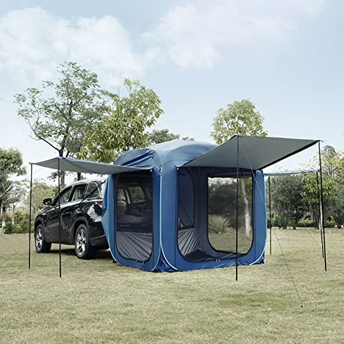 Auto-Markise, Autozelt, Campingzelt, Heckzelt, universelles Heckklappenzelt mit Moskitonetz, wasserdichte Camping-Markise für // Auto, einfache Montage und Komfort