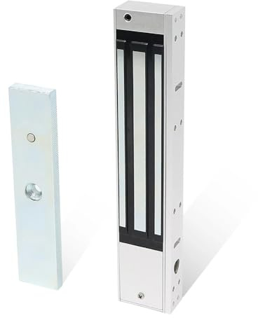 Anjielo Smart Elektrisches magnetisches elektromagnetisches Schloss, bündig montiert, 12 V, Türschloss für Tür- und Torzugang
