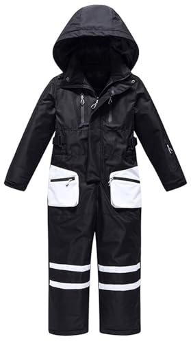 Tuta Da Sci Termiche Tute Neve Completi Di Piumino Set Da Sci Snowsuit Set Da Neve Leggero Tutine Bambini Bambino Ragazzi Da Sci Tuta Set Snowboard Unisex Bambino Moda Per Lo Snowboard, Invernale