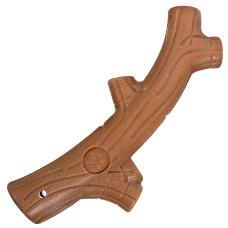 Toyvian Hundekauspielzeug Unzerstörbar Geweihförmiges Holzfaser-Spielzeug Stock Spielzeug Für Hunde Für Mittelgroße Und Große Hunde Zur Zahnpflege Und Gegen Möbelkauen