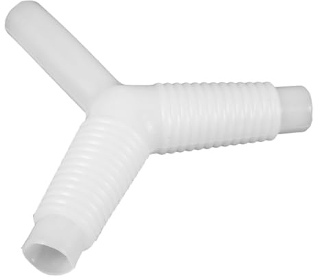 Operitacx Adaptador De Desagüe Para Lavadora Tricón Conector De Manguera Flexible De Silicona Para Drenaje Sin Herramientas Resistente y Compatible Con Fregadero y Lavavajillas Color