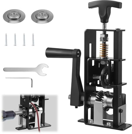Manuelle KabelschäLmaschine, Kabelabisoliermaschine, für 1-25 mm Kabel, Kabelabisolierer, kabelentmanteler, Abisolierzange, Kabelschäler für Schneiden von Abisolierschrott