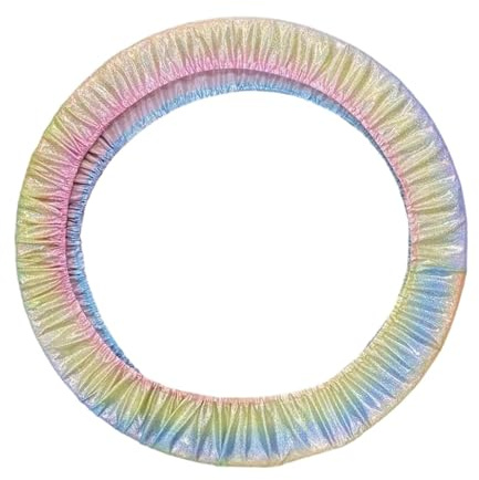 F Fityle Copertura Protettiva per Ginnastica Artistica, Elastica, Portatile, per Attrezzatura da Ginnastica Ritmica, Copertura per Cerchio, Style D