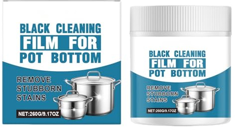260g Heavy Duty Oven Cleaner & Grease Remover, Large Capacity Kitchen Cleaner for Stove, Stainless Steel Pan Cleaner & Polish, Rust Remover for Metal, Burnt Residue Remover for Cookware & Iron Cleaner