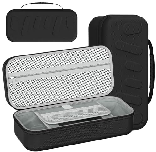 Diyeeni per Custodia da Viaggio ROG Ally X, Custodia per Console di Gioco Portatile, Borsa Portatile Rigida in EVA con Cerniere Impermeabili, per Accessori Controller Console ROG Ally X (BLACK)