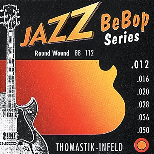 Thomastik Einzelsaite D .027 Nickel, Flachdraht umsponnen, flatwound JS27 für E-Gitarre Jazz Swing Satz JS112