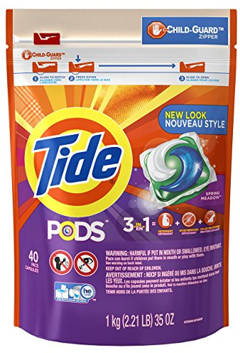 Tide PODS HE Laundry Detergent - Spring Meadow - 40 ct av Tide