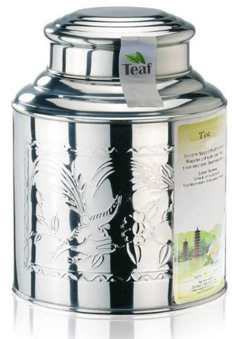 ENGLISH BREAKFAST TEA - schwarzer Tee - im Tea Caddy (Teedose) - Ø130 mm, Höhe 180mm (500g)