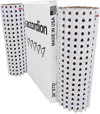 The Accordion Standard Paint Baffle, Cross-Ref: Andreae Standard Filters, Binks AF Booth Filters (36 inch x 30 feet)