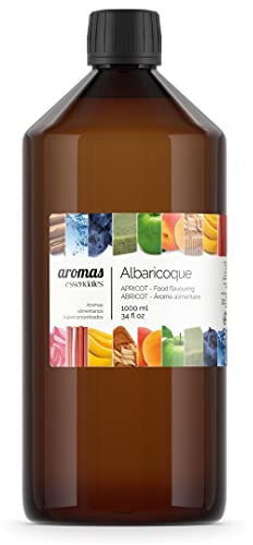 Essenciales – Olio di Nocciolo di Albicocca Raffinato, 1 Litro | Olio Raffinato di Prunus Armeniaca, Antiossidante Naturale Ideale Per Pelle e Capelli Sensibili