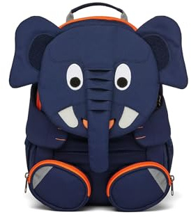 Affenzahn Unisex Kinder AFZ-FAL-003-002 Kinderrucksack, Elefant-Blau