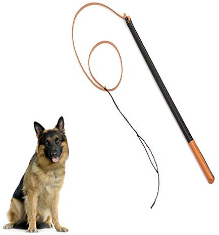 Kylewo Frusta di Cuoio per Animali Domestici per Cani Addestramento di Animali Domestici, Esercizio Professionale