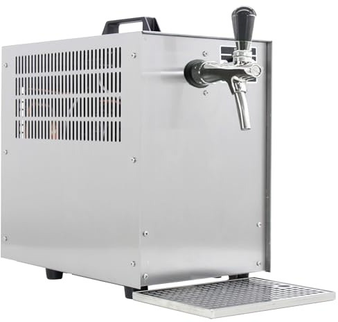 GASTROBEDARF WESTERBARKEY Zapfanlage Bierkoffer 1ltg 60l/h mit Kompensatorschankhahn & Tropfblech