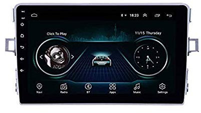 Car Stereo Video Player for Toyota Verso 2011-2016 Radio Receiver Android Sat Nav Head Unit Internet Multimedia with GPS Navigation Bluetooth Touch Screen Wifi SWC 4G,8 Core 4G+WiFi: 4+64GB