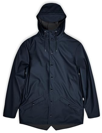 RAINS Giubbotto Unisex Blu - medium
