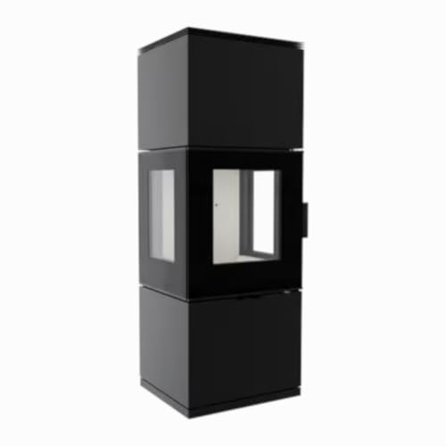 KRATKI Kaminofen aus Stahl INGA 8 kW Ø 150